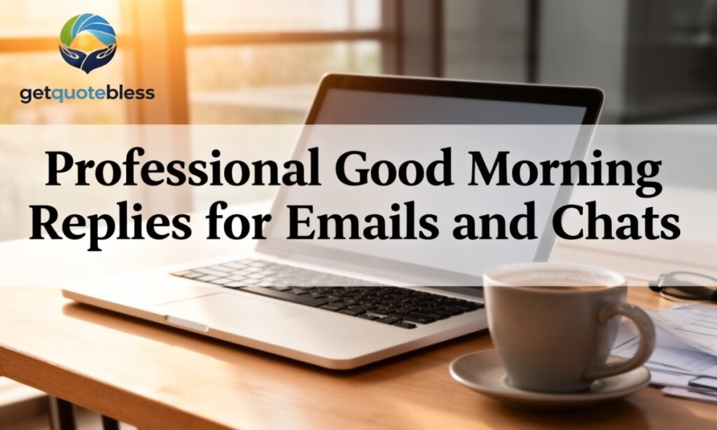 Professional Good Morning Replies for Emails and Chats