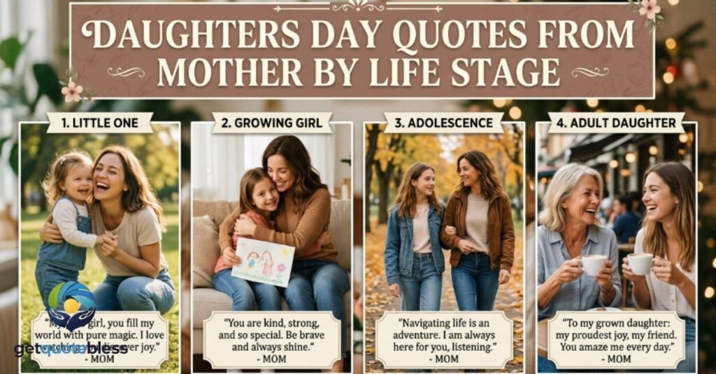 Daughters Day Quotes From Mother by Life Stage