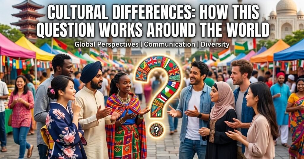 Cultural Differences: How This Question Works Around the World