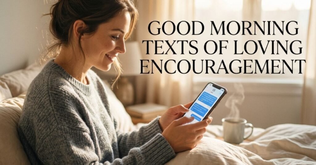 Good Morning Texts of Loving Encouragement