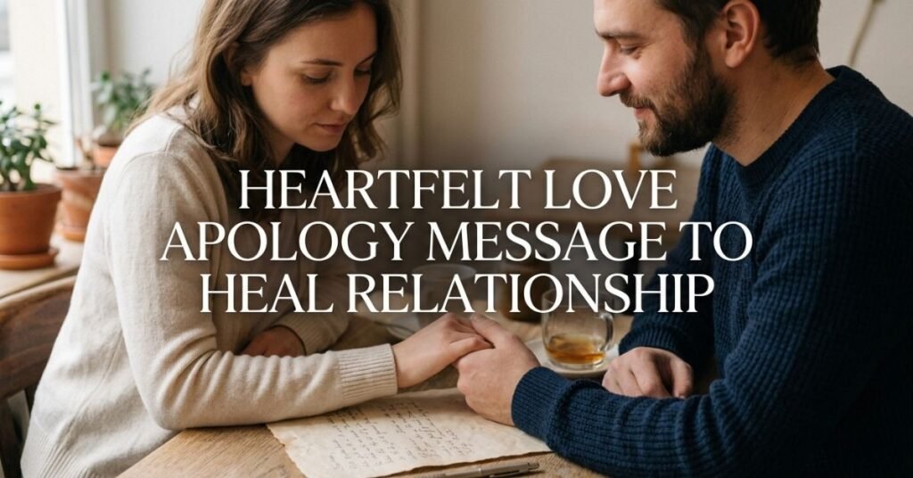 Long Apology Love Messages to Heal Her Heart