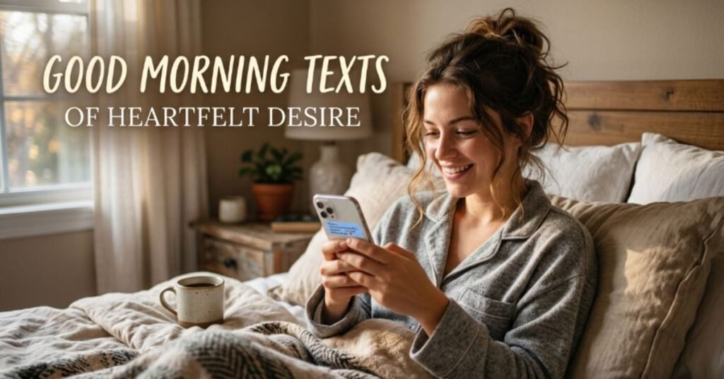 Good Morning Texts of Heartfelt Desire