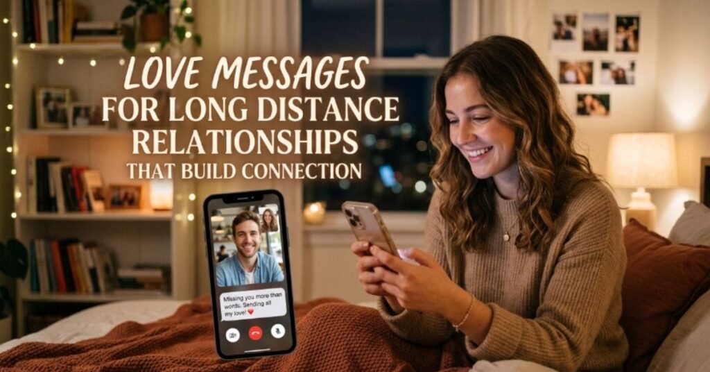 Love Messages for Long Distance Relationships That Build Connection