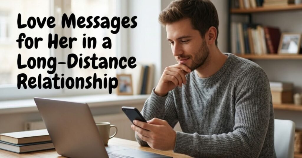Love Messages for Her in a Long-Distance Relationship