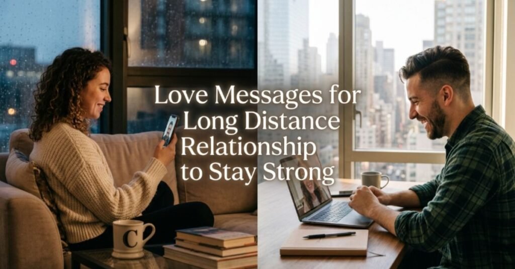 Love Messages for Long Distance Relationship to Stay Strong