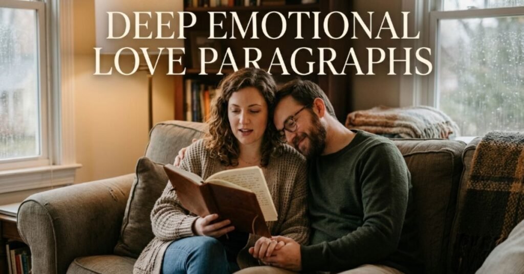 Deep Emotional Love Paragraphs