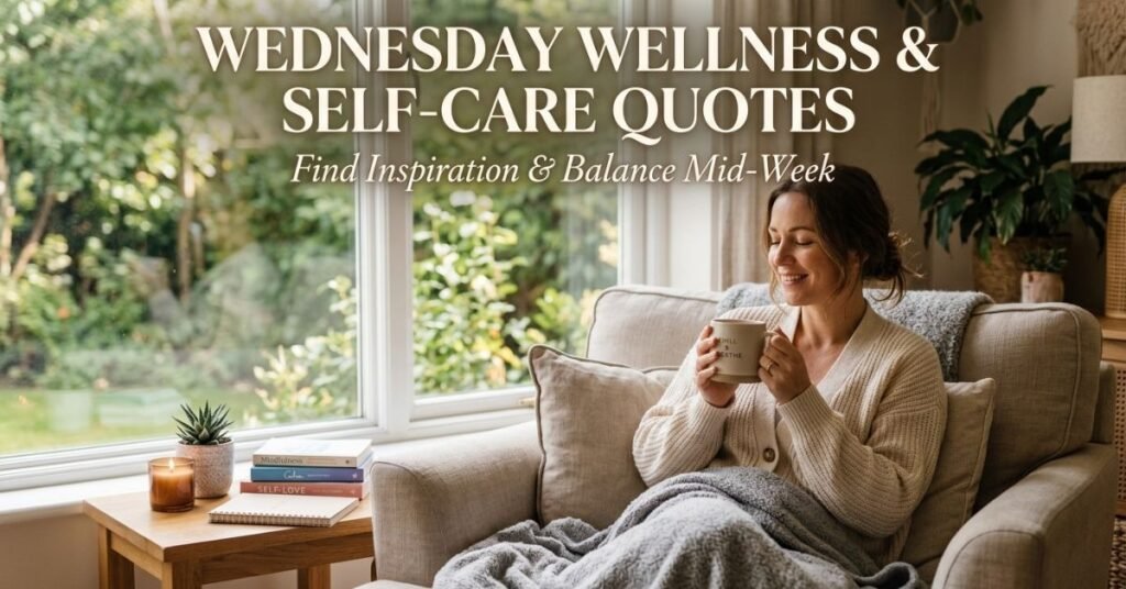 Wednesday Wellness & Self-Care Quotes