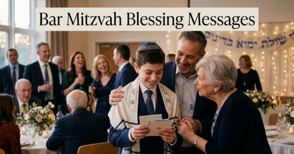 Bar Mitzvah Blessing Messages