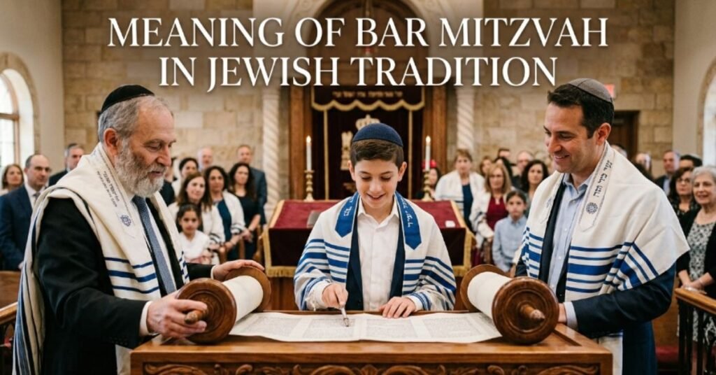 Meaning of Bar Mitzvah in Jewish Tradition