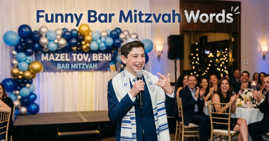 Funny Bar Mitzvah Words