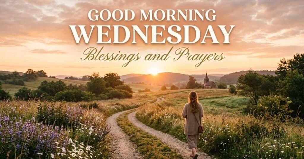 Good Morning Wednesday Blessings and Prayers
