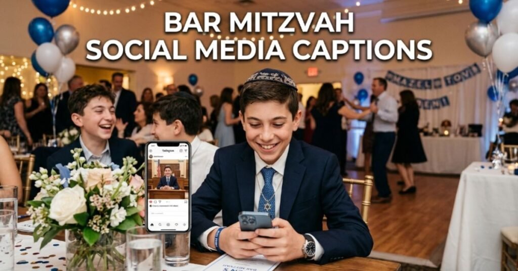 Bar Mitzvah Social Media Captions