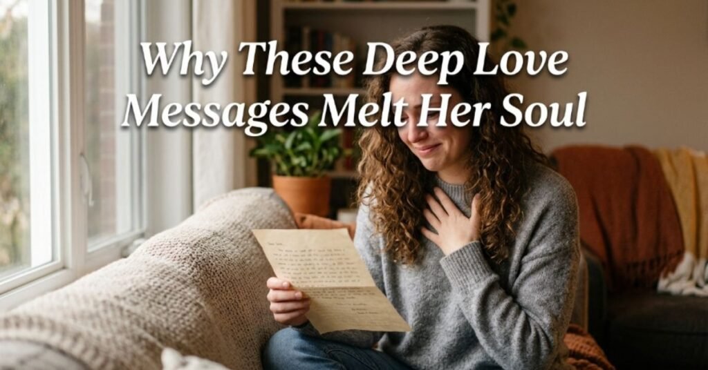 Why These Deep Love Messages Melt Her Soul