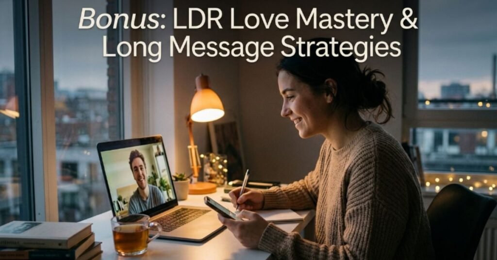 Bonus: LDR Love Mastery & Long Message Strategies
