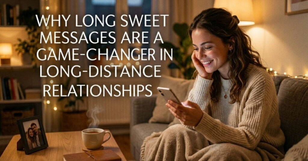 Why Long Sweet Messages Are a Game-Changer in Long-Distance Relationships