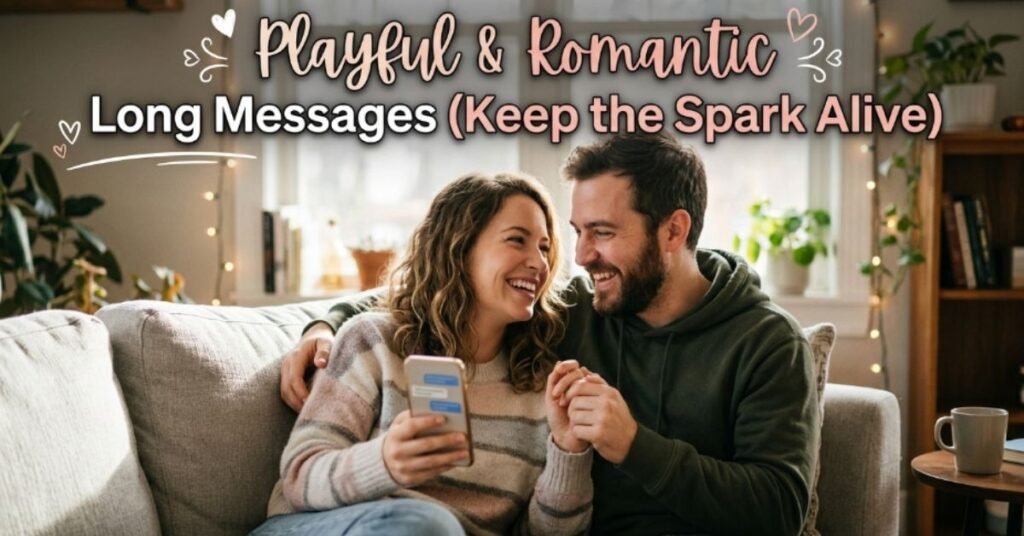 Playful & Romantic Long Messages (Keep the Spark Alive)