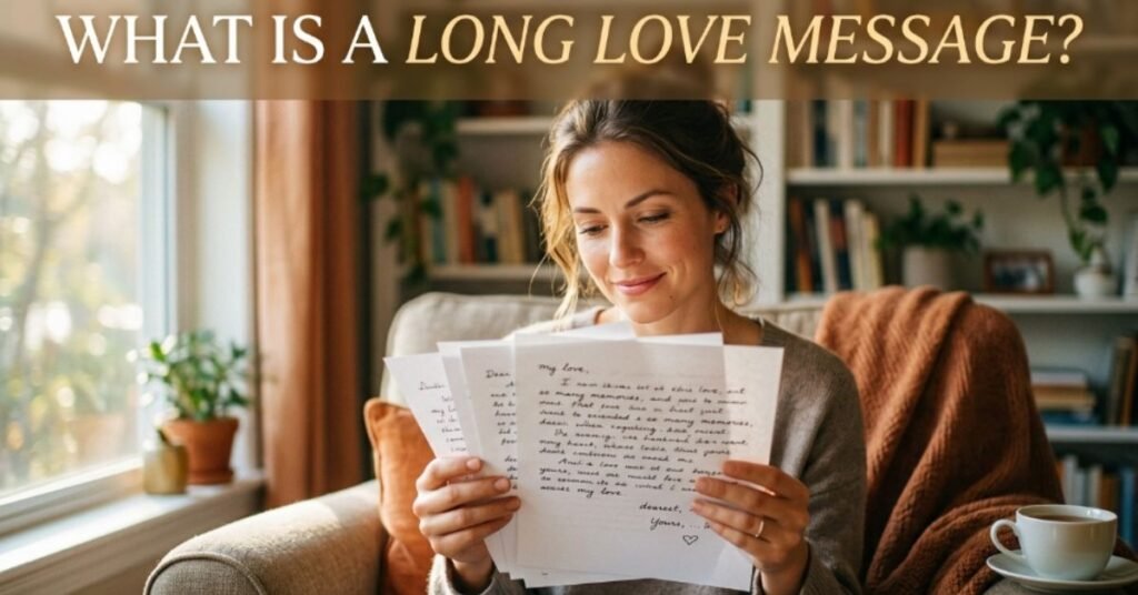 What Is a Long Love Message?