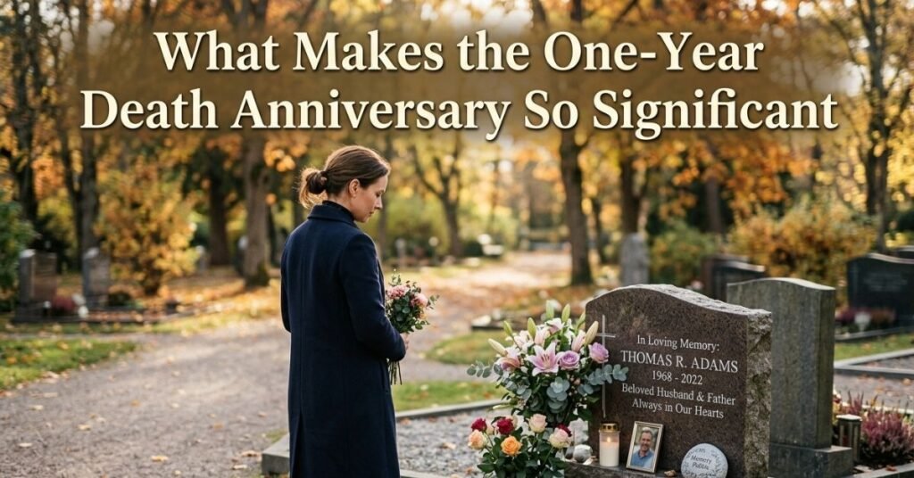 What Makes the One-Year Death Anniversary So Significant