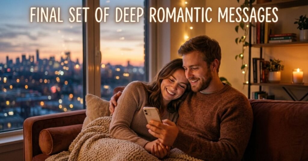 Final Set of Deep Romantic Messages