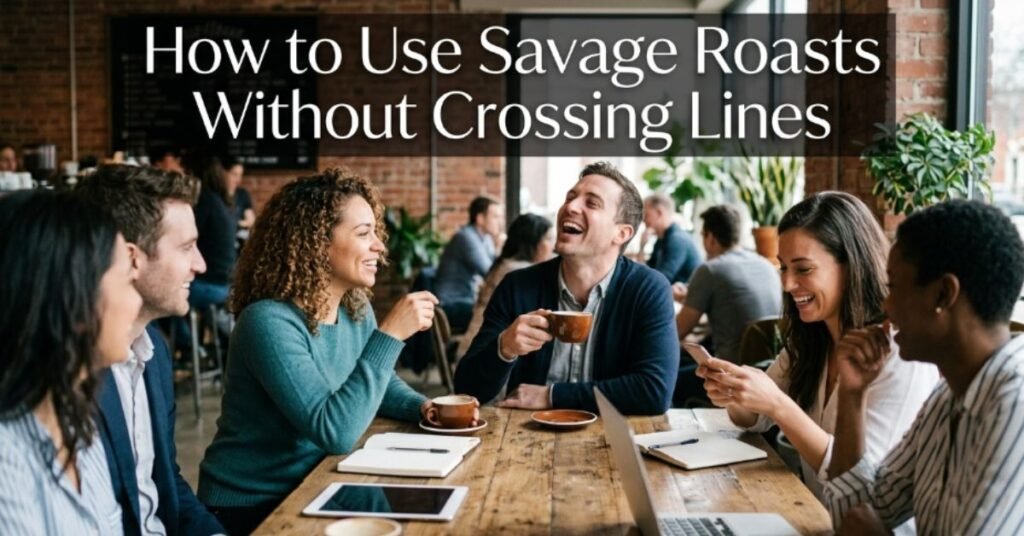How to Use Savage Roasts Without Crossing Lines
