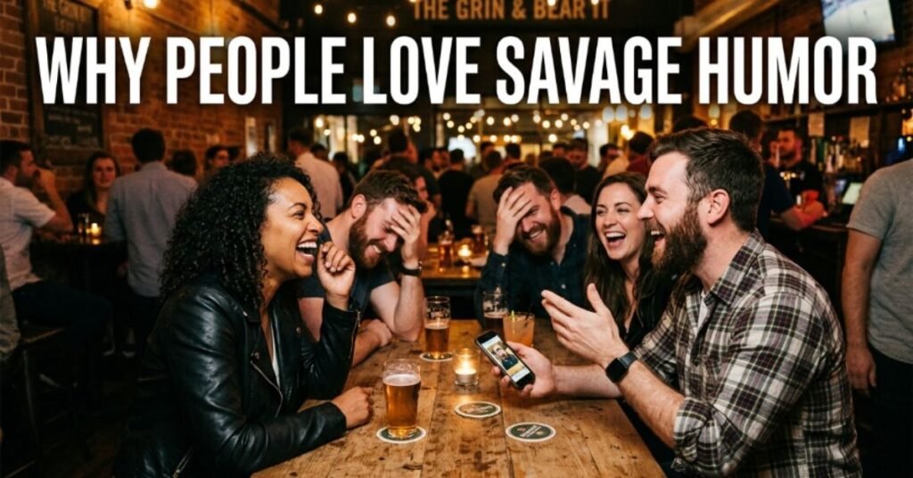 Why People Love Savage Humor