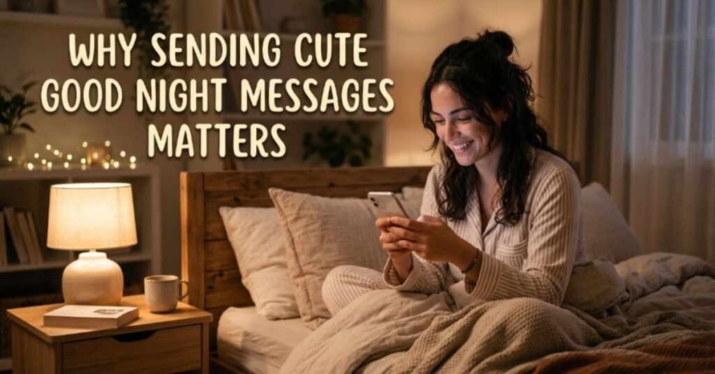 Why Sending Cute Good Night Messages Matters