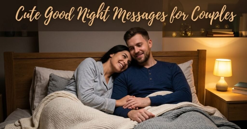 Cute Good Night Messages for Couples