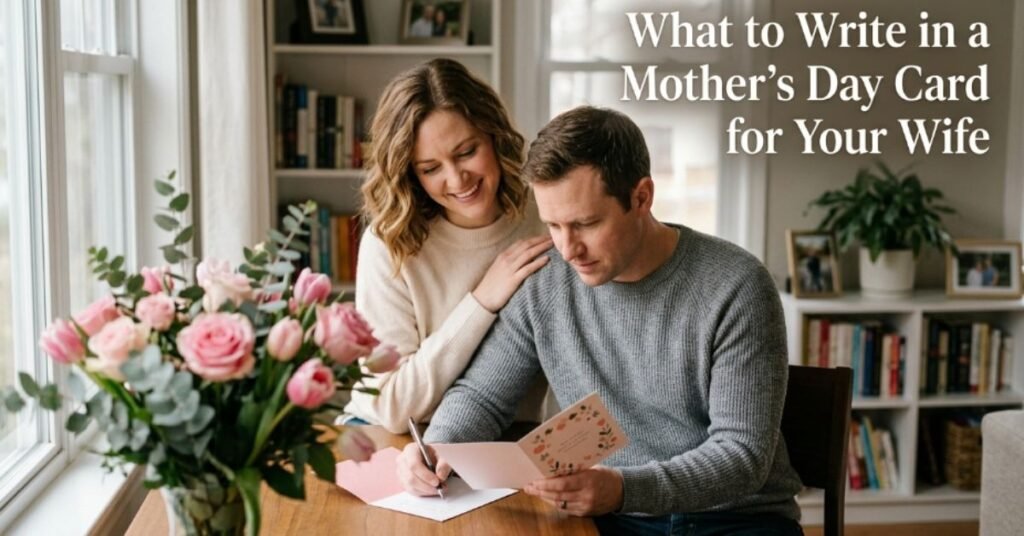 What to Write in a Mother's Day Card for Your Wife