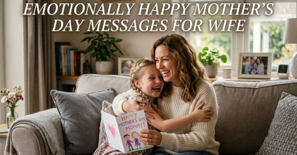Emotionally Happy Mother's Day Messages for Wife