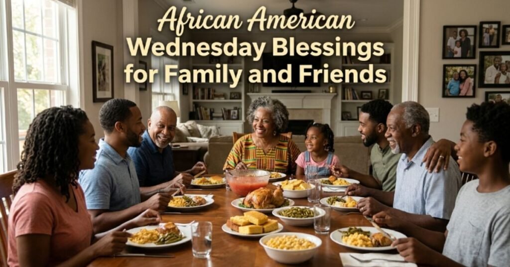 African American Wednesday Blessings for Family and Friends