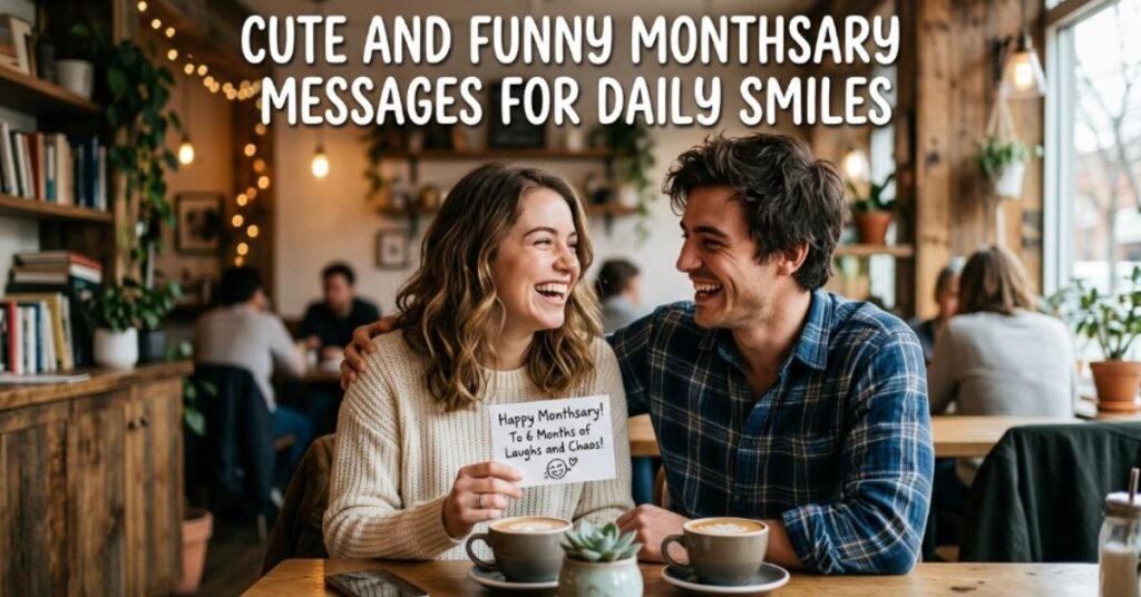 Cute and Funny Monthsary Messages for Daily Smiles