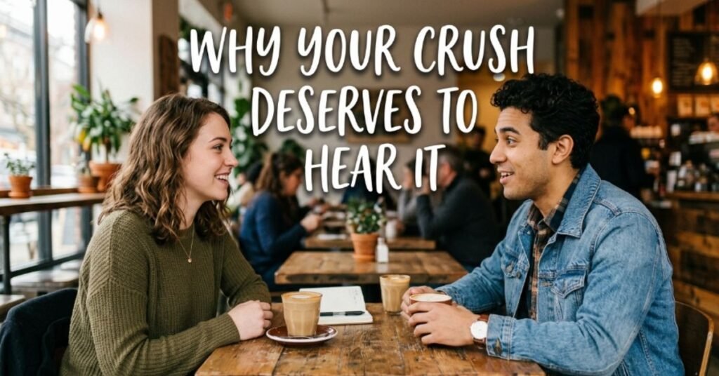 Why Your Crush Deserves to Hear It