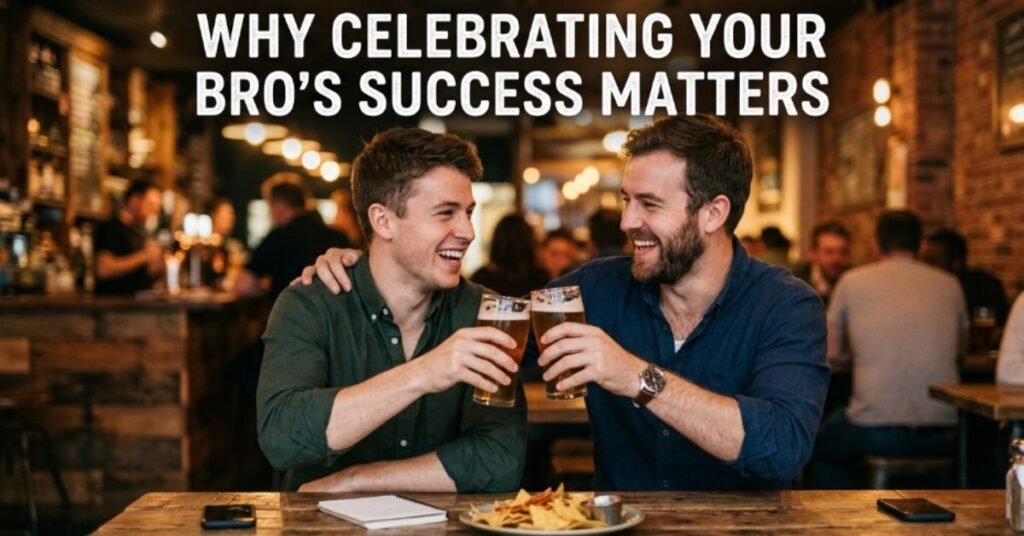Why Celebrating Your Bro's Success Matters