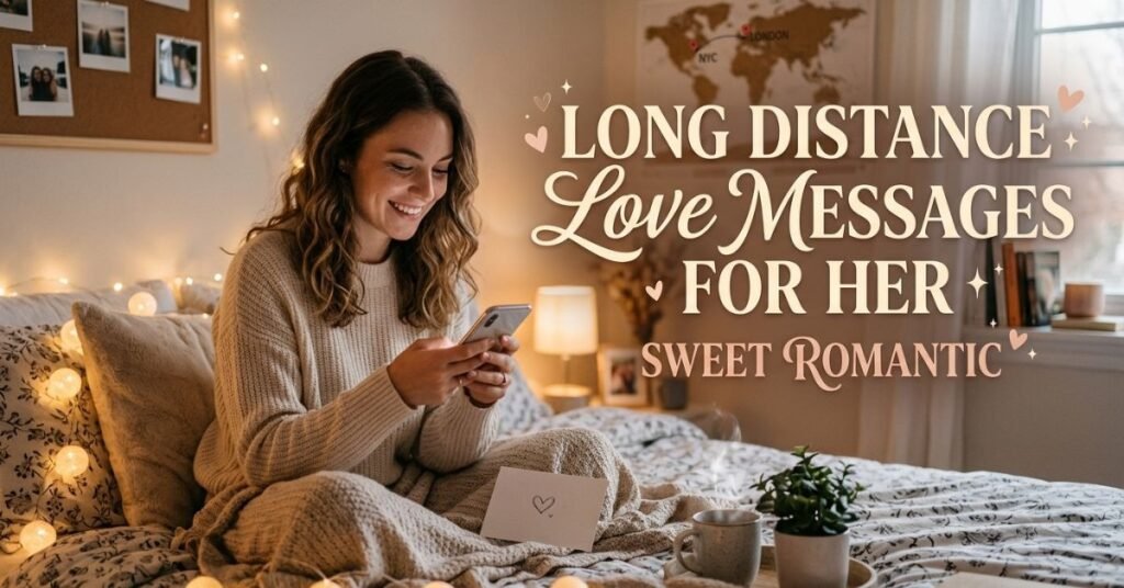Long Love Messages for Her When You're Miles Apart