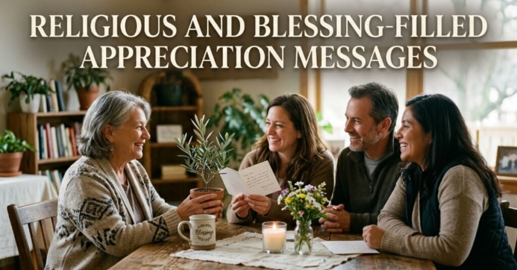 Religious and Blessing-Filled Appreciation Messages