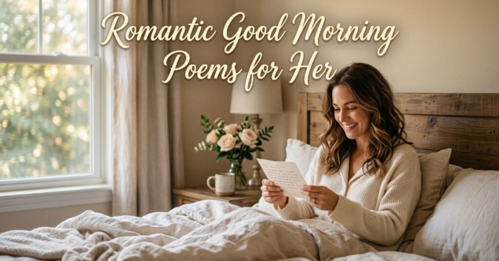 Romantic Good Morning Poems for Her