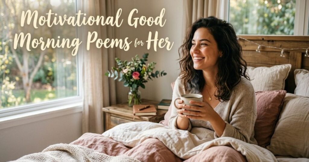 Motivational Good Morning Poems for Her