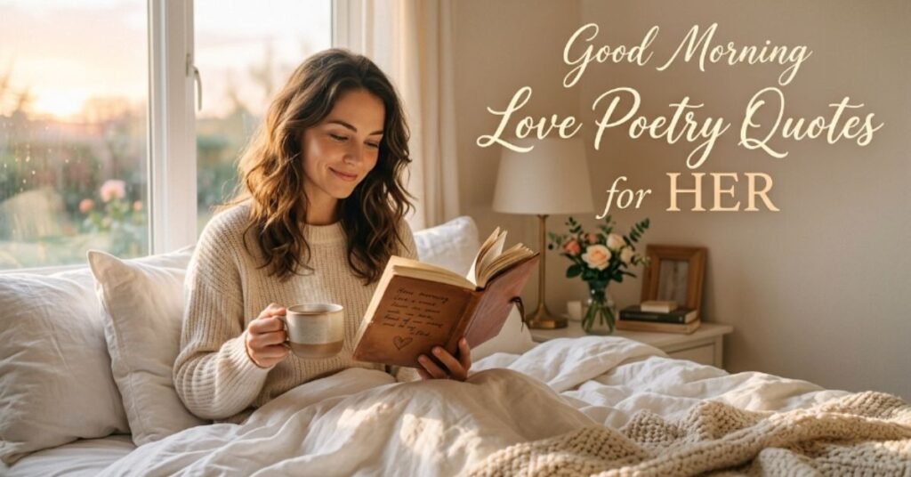 Good Morning Love Poetry Quotes for Her