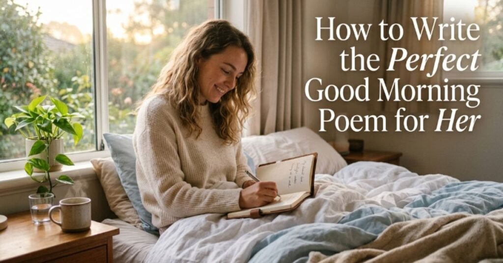 How to Write the Perfect Good Morning Poem for Her