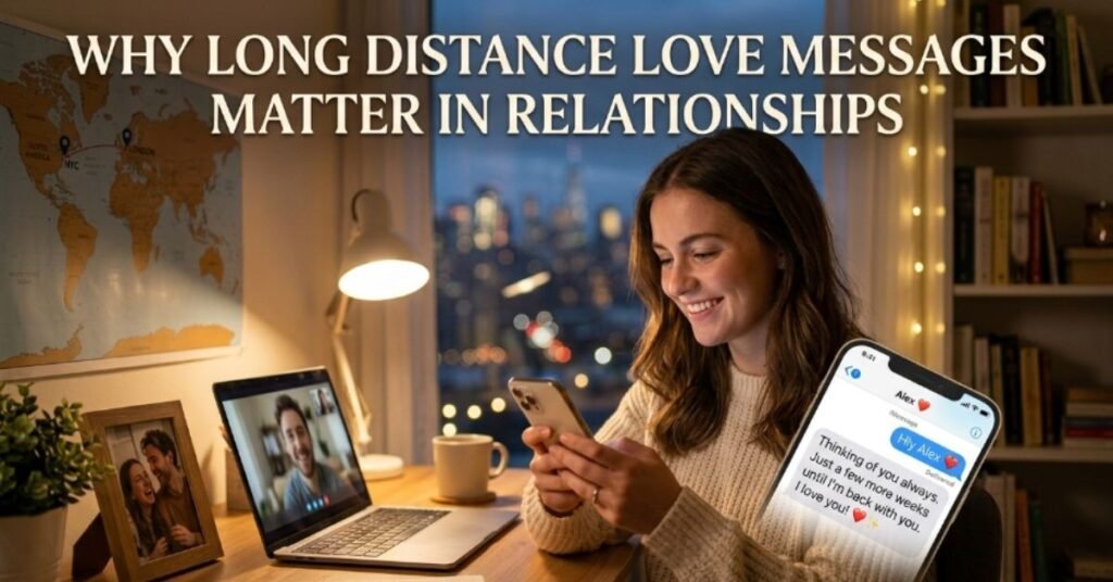 Why Long Distance Love Messages Matter in Relationships
