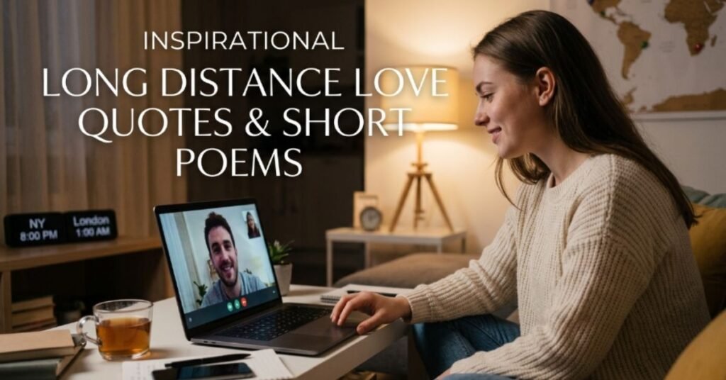 Inspirational Long Distance Love Quotes & Short Poems