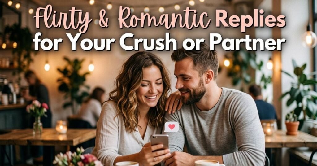 Flirty & Romantic Replies for Your Crush or Partner