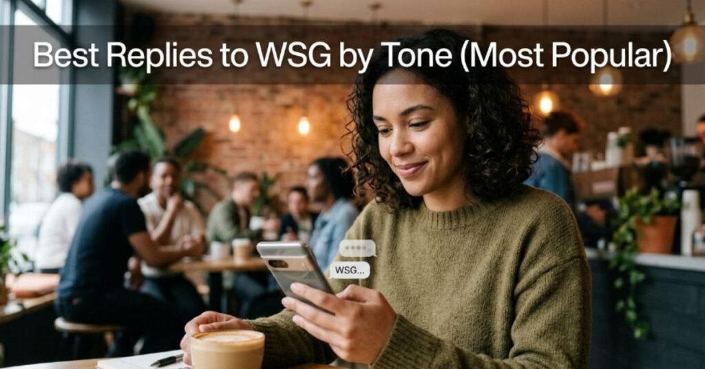 Best Replies to WSG by Tone (Most Popular)