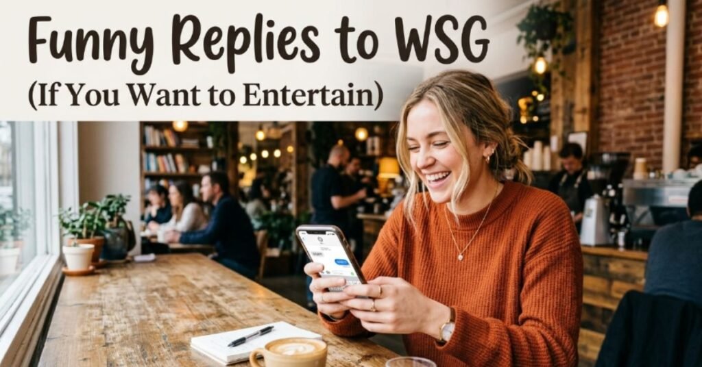 Funny Replies to WSG (If You Want to Entertain)