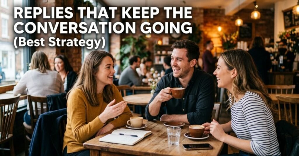 Replies That Keep the Conversation Going (Best Strategy)