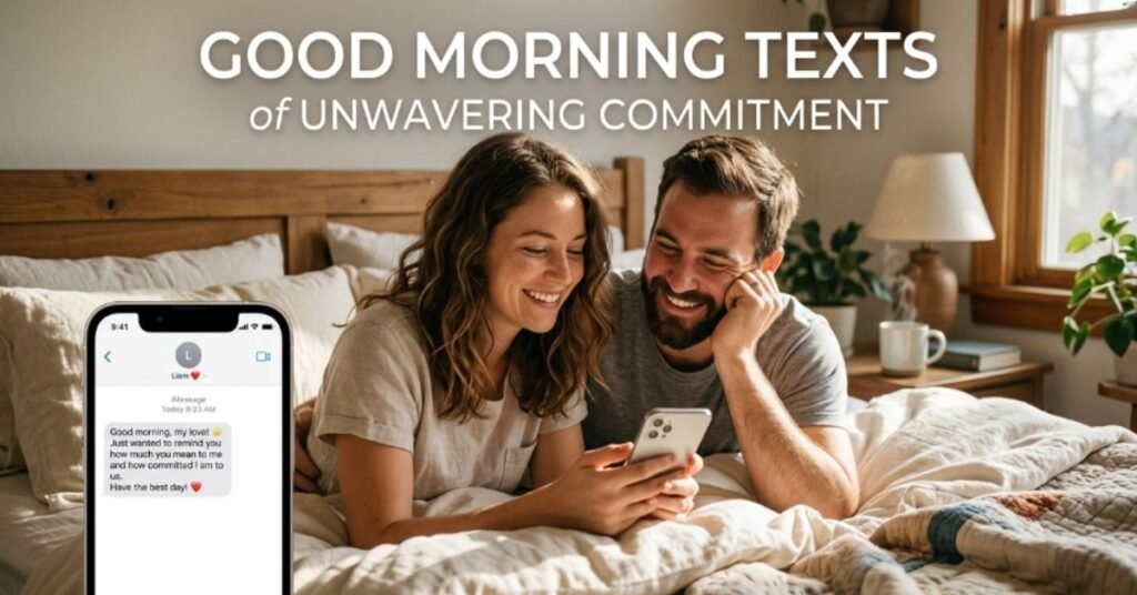 Good Morning Texts of Unwavering Commitment