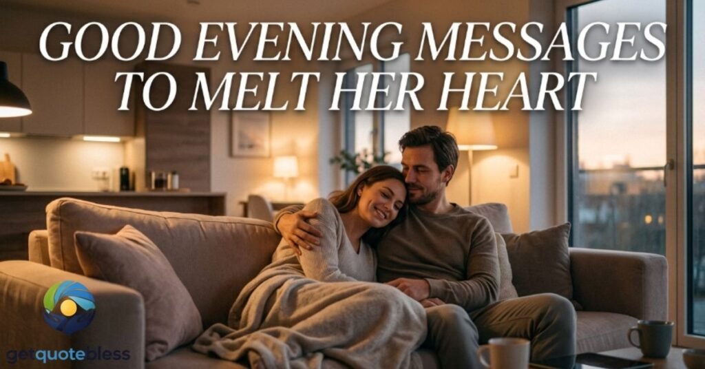 Good Evening Messages to Melt Her Heart