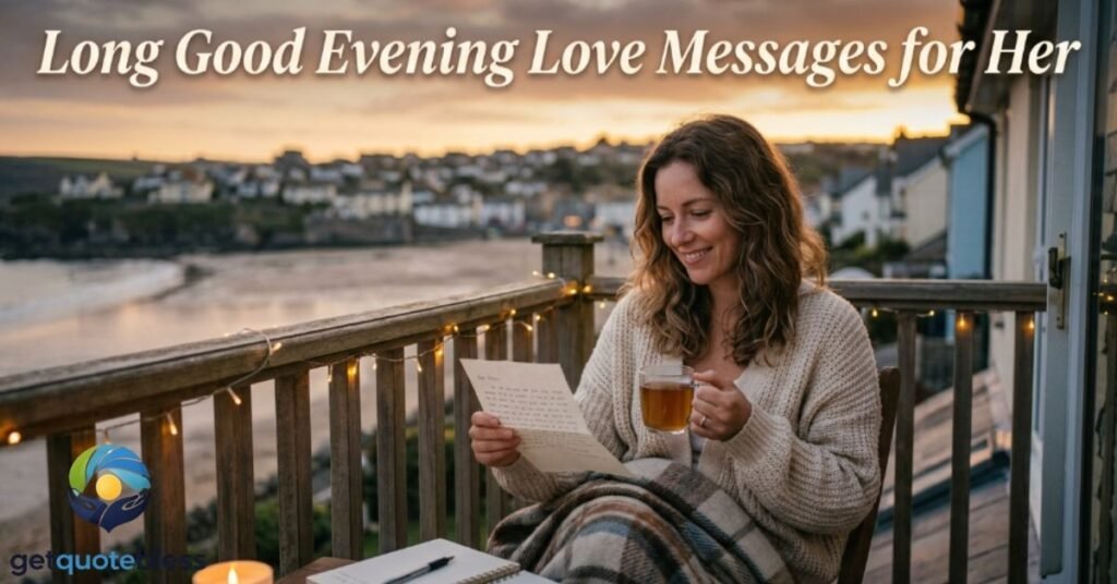 Long Good Evening Love Messages for Her