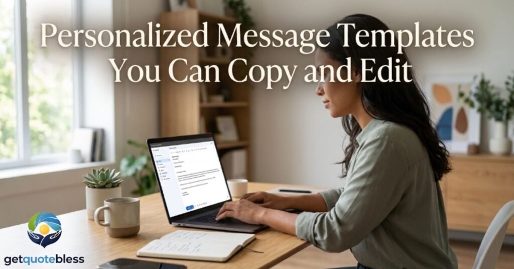 Personalized Message Templates You Can Copy and Edit