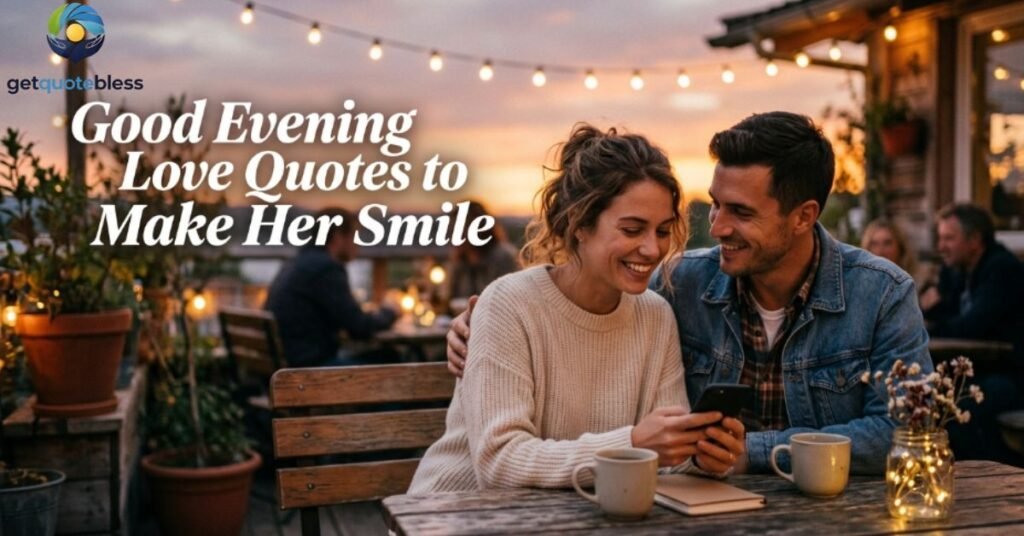 Good Evening Love Quotes to Make Her Smile